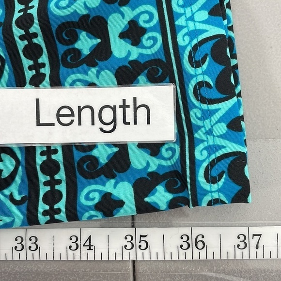 INC International Concepts Dress Womens X Large XL Blue Paisley V-Neck Midi - Picture 16 of 16